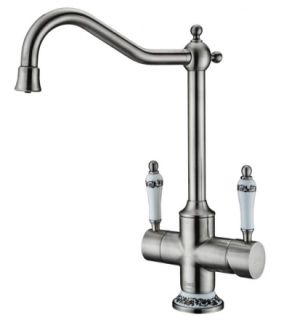 Смеситель для кухни ZORG Sanitary ZR 344 YF STEEL